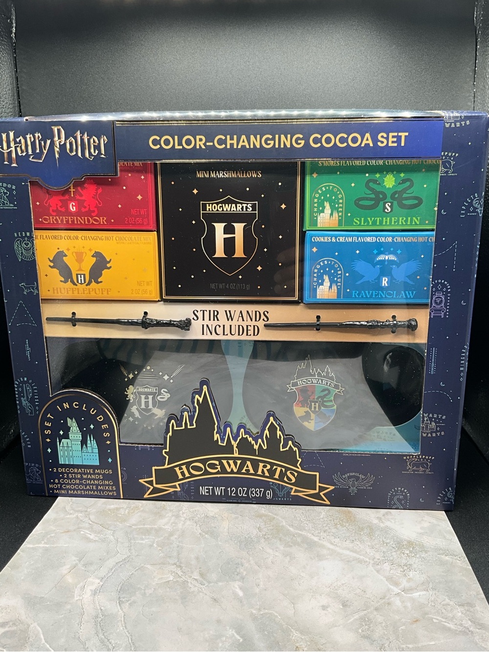 Warner Bros. Color-Changing Cocoa 2 mug Set - Hogwarts Gift Pack
